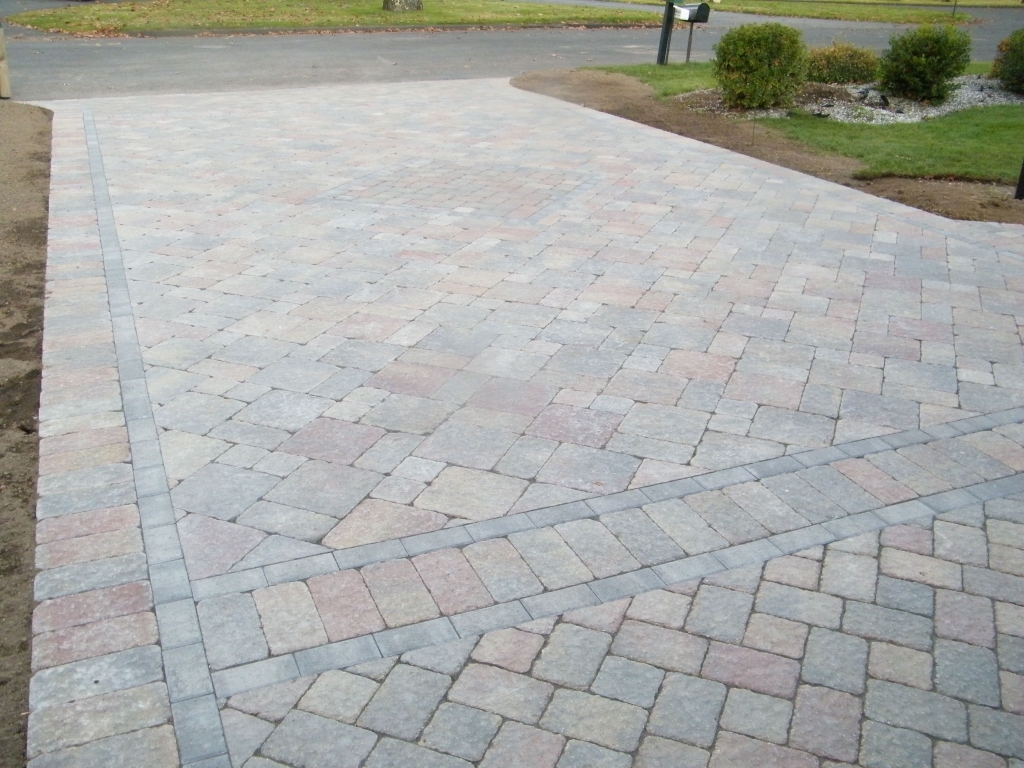 techo-bloc custom cut paver driveway springfield ma